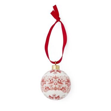 Morris & Co. Strawberry Thief Bauble